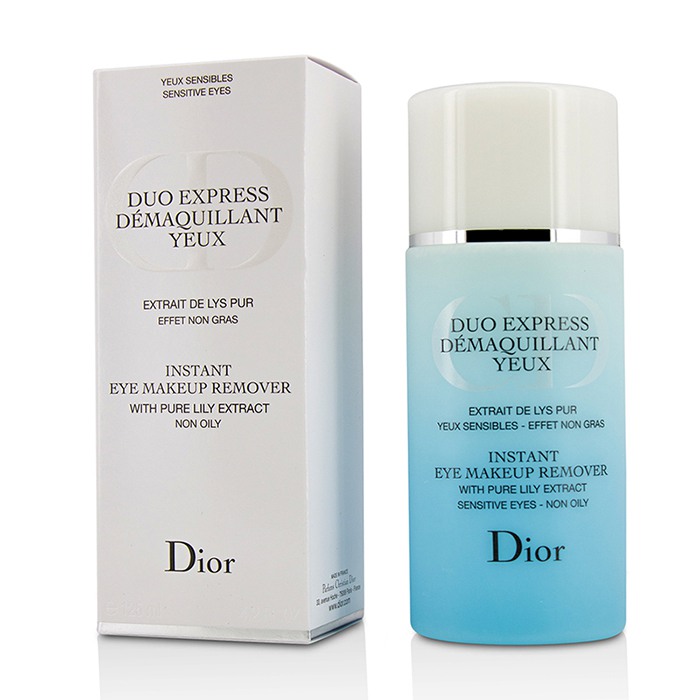 Christian Dior Removedor de Maquillaje de Ojos Instantáneo (Duo Express) (Sin Celofán) 125ml/4.2ozProduct Thumbnail