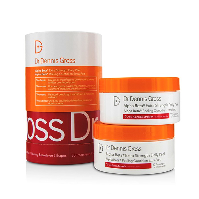 Dr Dennis Gross Alpha Beta Extra Strength Daily Peel - Jar 30 TreatmentsProduct Thumbnail