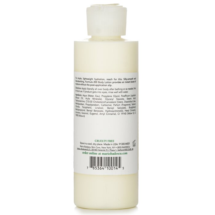 Mario Badescu Formula 200 Body Lotion - For All Skin Types 177ml/6ozProduct Thumbnail