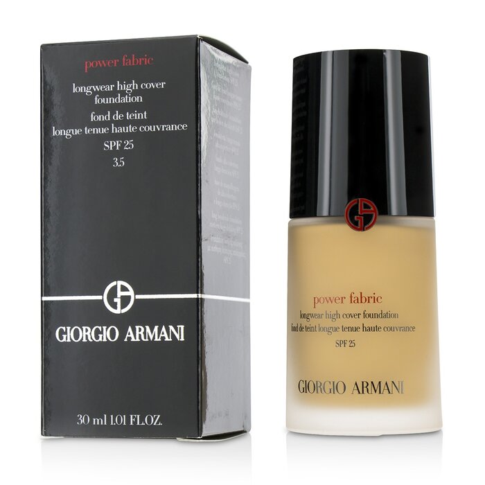 Giorgio Armani - Power Fabric Longwear High Cover Foundation SPF 25 ...