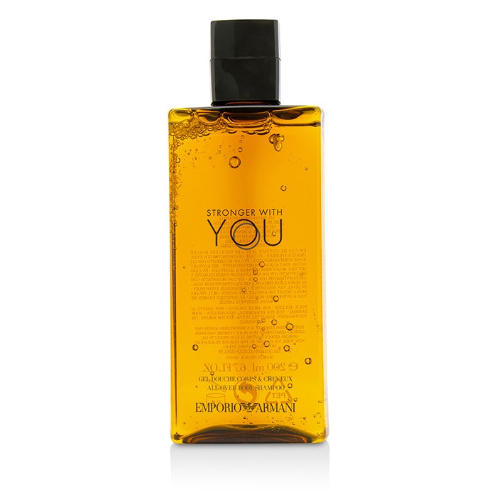 armani stronger with you shower gel