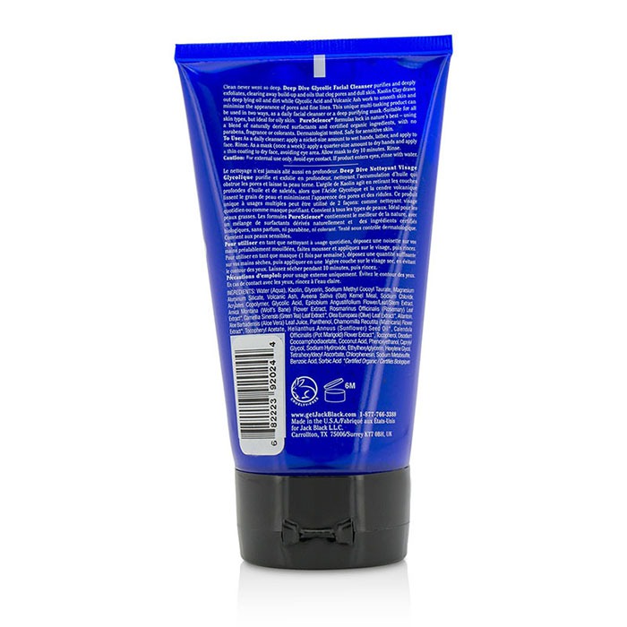 Jack Black Deep Dive Limpiador Facial Glicólico 147ml/5ozProduct Thumbnail