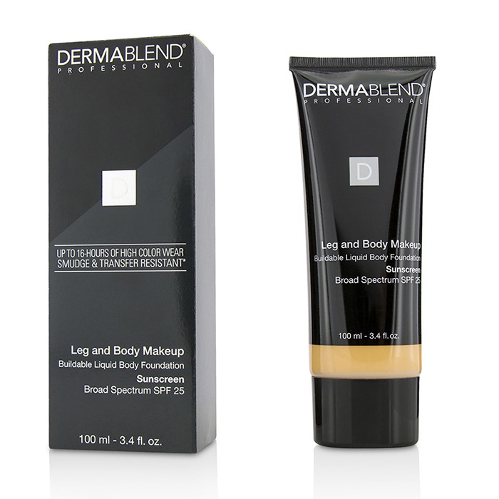 Dermablend Podkład do nóg i ciała Leg and Body Make Up Buildable Liquid Body Foundation Sunscreen Broad Spectrum SPF 25 100ml/3.4ozProduct Thumbnail