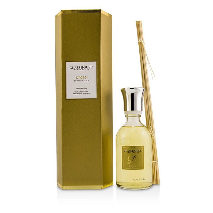 Glasshouse Triple Strength Fragrance Diffuser - Kyoto (Camellia & Lotus) 250ml/8.45ozProduct Thumbnail