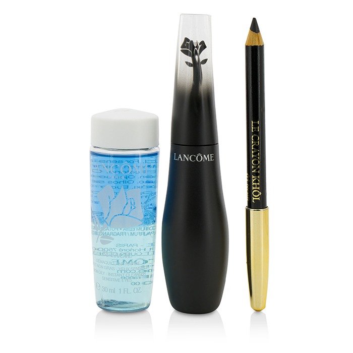 Lancome Set Grandiose Extreme Eyes: 1x Grandiose Extreme Máscara + 1x Mini Le Crayon Khol + 1x Bi Facil 3pcsProduct Thumbnail