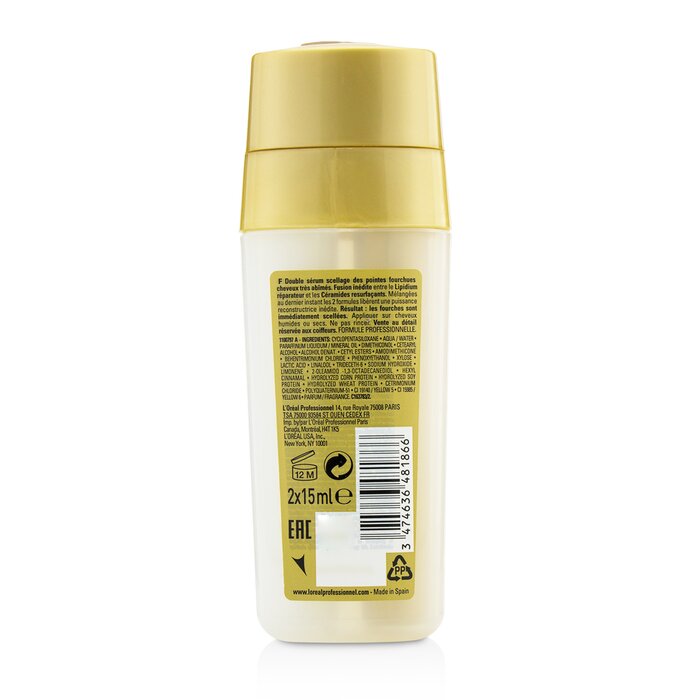 L'Oreal Professionnel Serie Expert - Absolut Sealing Repair Lipidium Double Serum (For Sealing Split Ends) 2x15ml/0.5ozProduct Thumbnail