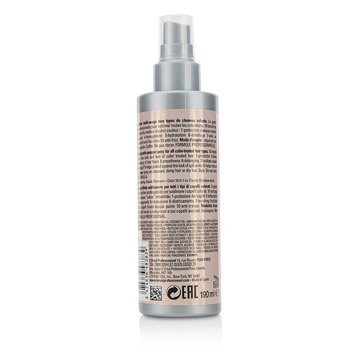 L'Oreal Professionnel Serie Expert - Vitamino Color 10 in 1 Perfecting Multipurpose Spray (For Color-Treated Hair) 190ml/6.4ozProduct Thumbnail