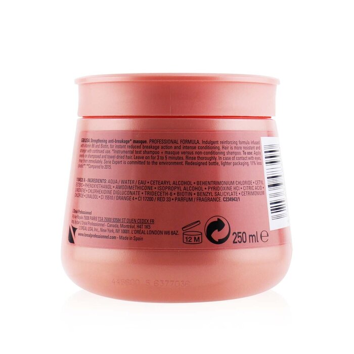 L'Oreal Professionnel Serie Expert - Inforcer B6 + Biotin Strengthening Anti-Breakage Masque 250ml/8.5ozProduct Thumbnail