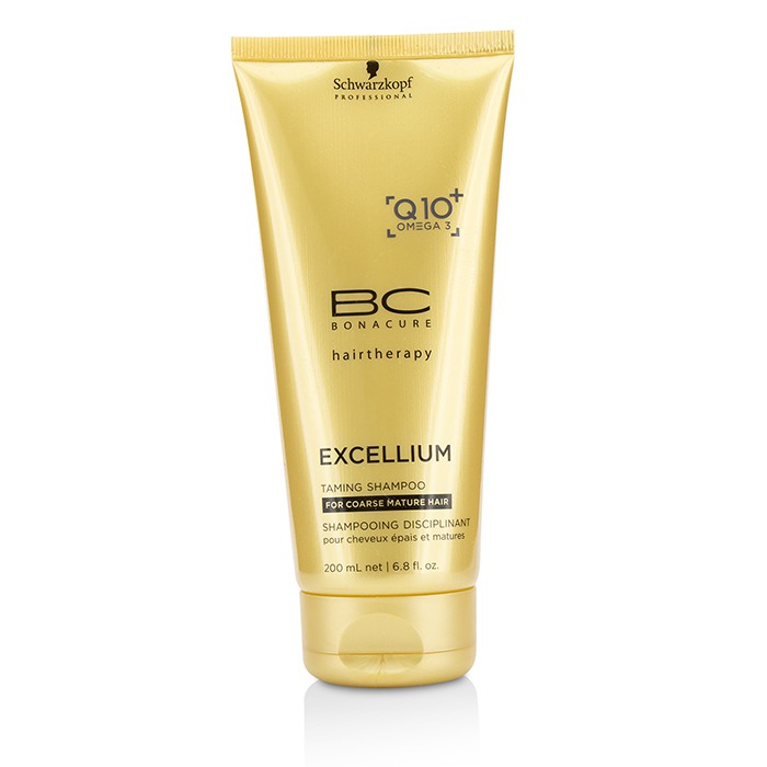 Schwarzkopf BC Excellium Q10+ Omega 3 Champú Domador (Para Cabello Madura Dañado) 200ml/6.8ozProduct Thumbnail