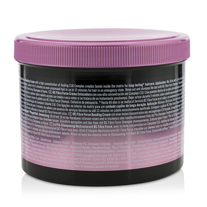 Schwarzkopf BC Fibre Force Bonding Cream (For Over-Processed Hair) 500ml/16.9ozProduct Thumbnail