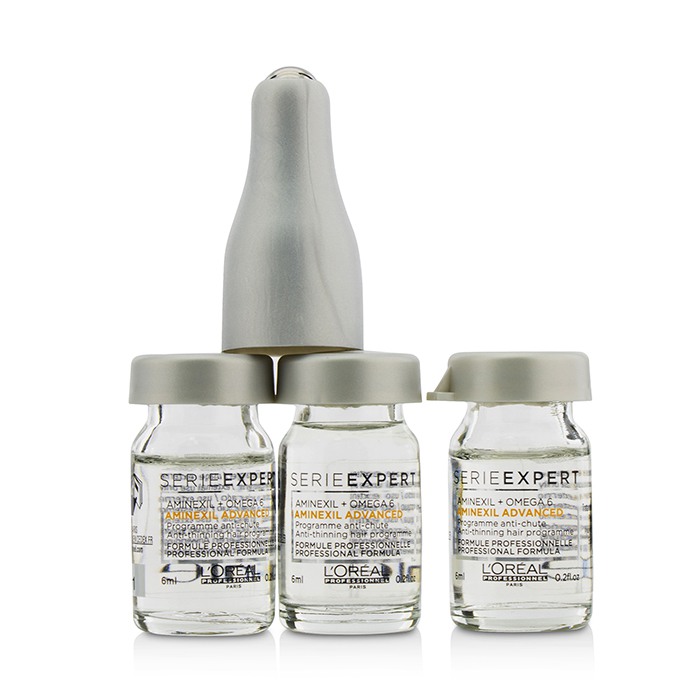 L'Oreal Professionnel Serie Expert - Aminexil Advanced Aminexil + Omega 6 Anti-Thinning Hair Programme Double Action 42x6ml/0.21ozProduct Thumbnail