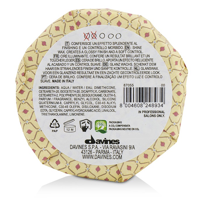 Davines More Inside This Is A Shine Wax (For A Polished Finish) 75ml/2.64ozProduct Thumbnail