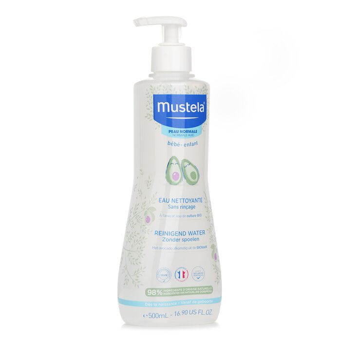 Mustela No Rinse Cleansing Water (Face & Diaper Area) - For Normal Skin 500ml/16.9ozProduct Thumbnail