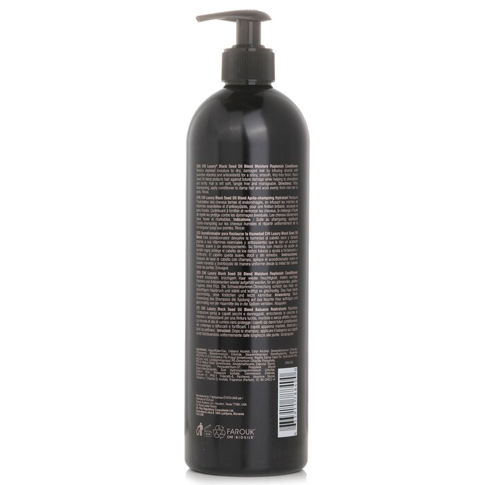 CHI Luxury Black Seed Oil Moisture Replenish Conditioner 739ml/25ozProduct Thumbnail