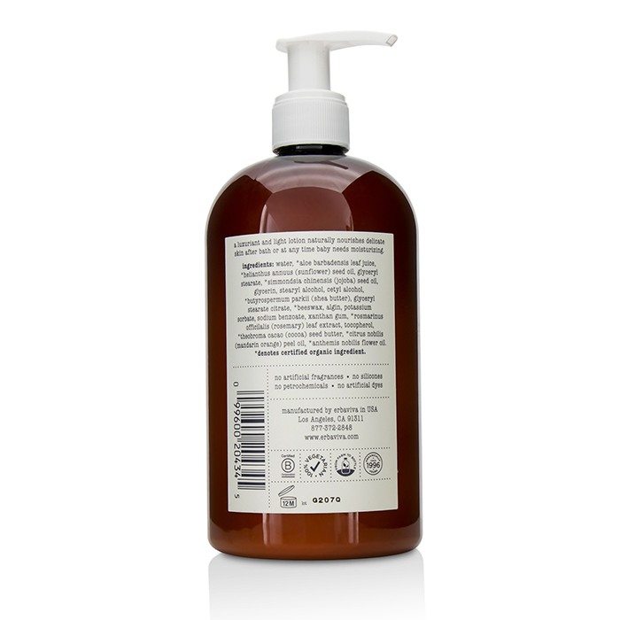 Erbaviva Baby Lotion 500ml/16ozProduct Thumbnail