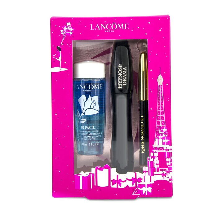 Lancome Hypnose Dramatic Eyes Coffret: 1x Hypnose Drama Mascara + 1x Mini Le Crayon Khol + 1x Bi Facil 3pcsProduct Thumbnail