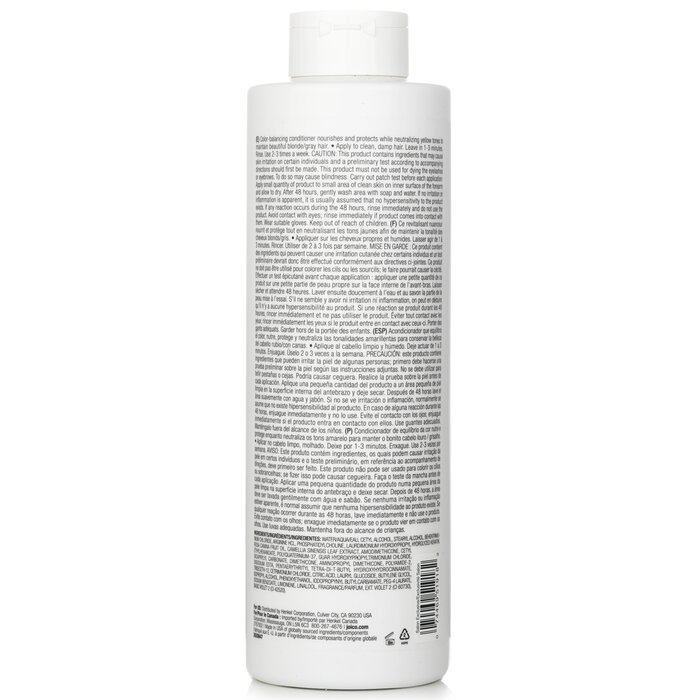 Joico Color Balance Purple Conditioner (Eliminates Brassy/Yellow Tones on Blonde/Gray Hair) 1000ml/33.8ozProduct Thumbnail