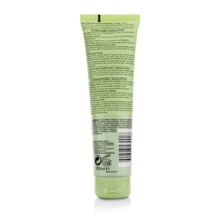 L'Oreal Skin Expert Pure-Clay Cleanser - Purify & Mattify 150ml/5ozProduct Thumbnail