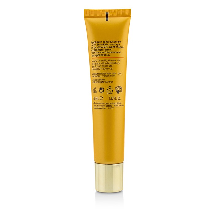Lierac Sunissime Global Anti-Aging Energizing Protective Fluid SPF15 For Face & Decollete 40ml/1.35ozProduct Thumbnail