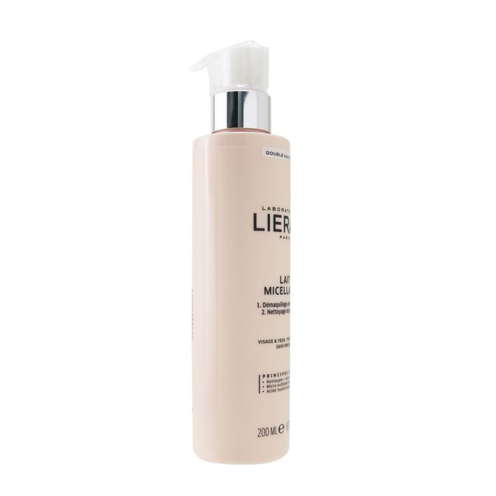 Lierac Double Nettoyant Lait Micellaire Micellar Milk Double Cleanser 200ml/6.76ozProduct Thumbnail