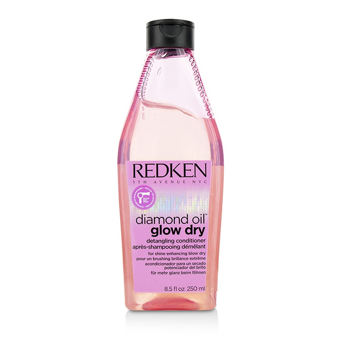 Redken Diamond Oil Glow Dry Detangling Conditioner For Shine Enhancing Blow Dry 250ml 8 5oz All Hair Types Free Worldwide Shipping Strawberrynet Hk