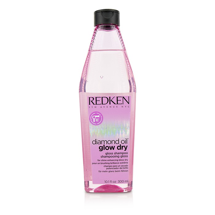 Redken Diamond Oil Glow Dry Gloss Shampoo For Shine Enhancing Blow Dry 300ml 10 1oz All Hair Types Free Worldwide Shipping Strawberrynet Nz