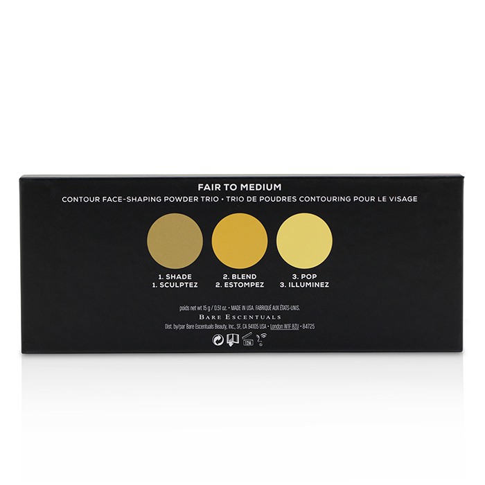 BareMinerals BarePro Contour Face Shaping Powder TrioMedium 15g/0.51ozProduct Thumbnail