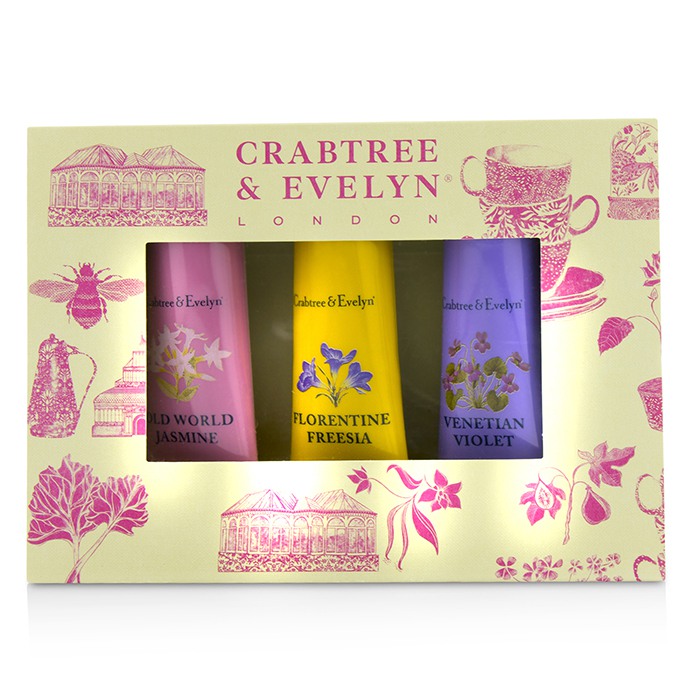 瑰珀翠  Crabtree & Evelyn 古城护手霜套装 3x25g/0.9ozProduct Thumbnail