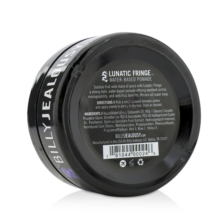 Billy Jealousy Lunatic Fringe Помада на Водной Основе (Сильная Фиксация - Яркий Блеск) 85g/3ozProduct Thumbnail