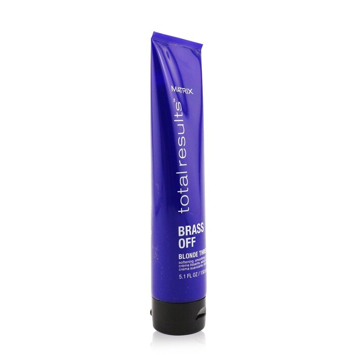 Matrix Total Results Brass Off Blonde Threesome (Softening, Smoothening, Protecting Cream) 150ml/5.1ozProduct Thumbnail
