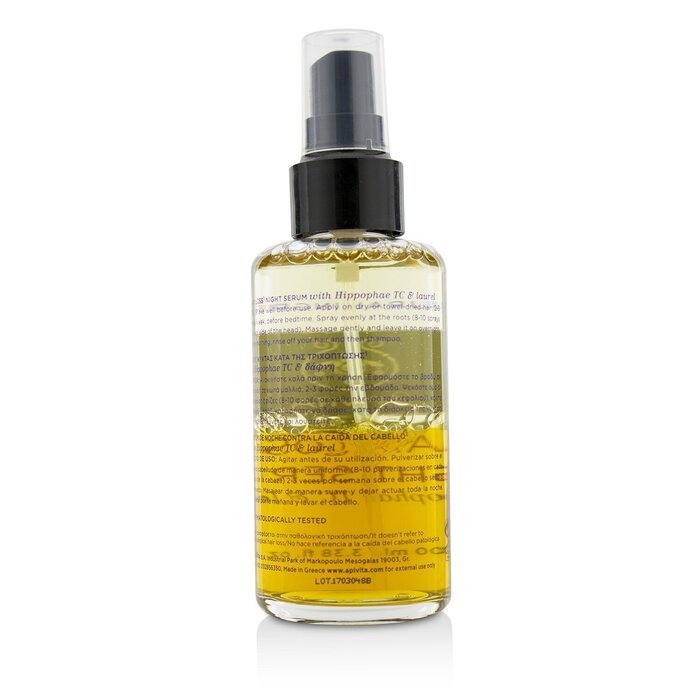 Apivita Hair Loss Night Serum with Hippophae TC & Laurel 100ml/3.38ozProduct Thumbnail