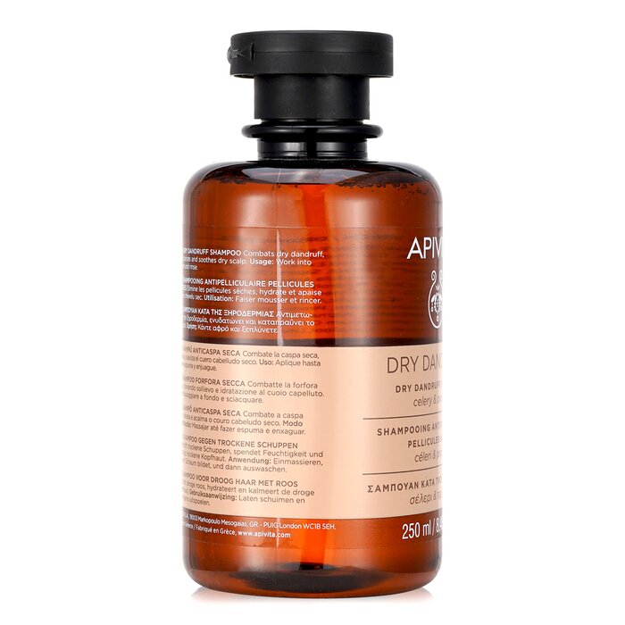 Apivita Dry Dandruff Shampoo with Celery & Propolis (For Dry Scalp) 250ml/8.45ozProduct Thumbnail