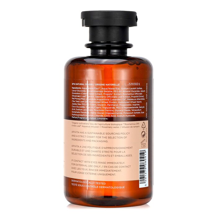 Apivita Dry Dandruff Shampoo with Celery & Propolis (For Dry Scalp) 250ml/8.45ozProduct Thumbnail