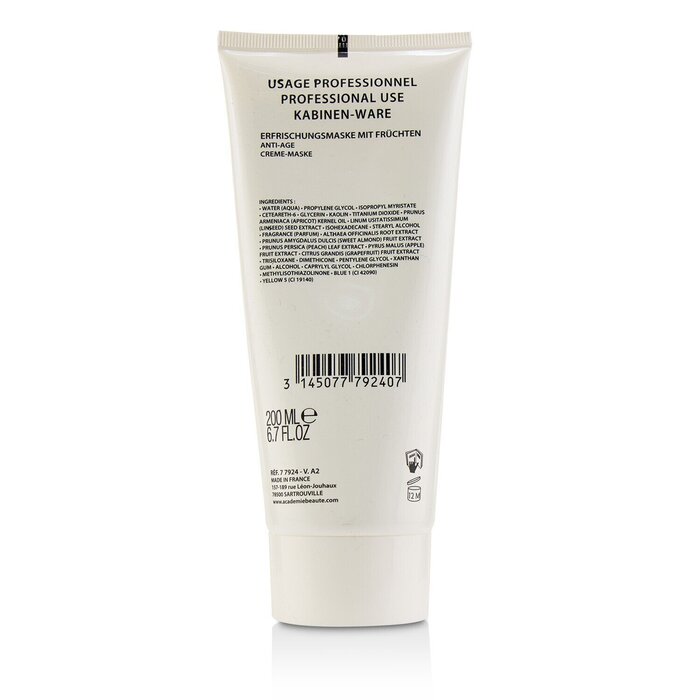 Academie Refreshing Mask With Fruits - Salongstørrelse 200ml/6.7ozProduct Thumbnail