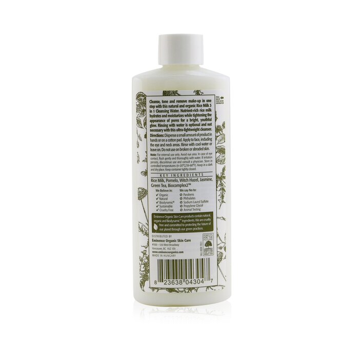 Eminence Rice Milk 3 In 1 Cleansing Water 125ml/4.2ozProduct Thumbnail