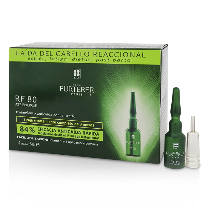 Rene Furterer Serum do włosów RF 80 ATP Energie Anti-Hair Loss Ritual Concentrated Serum (Sudden Hair Loss) 12x5ml/0.16ozProduct Thumbnail