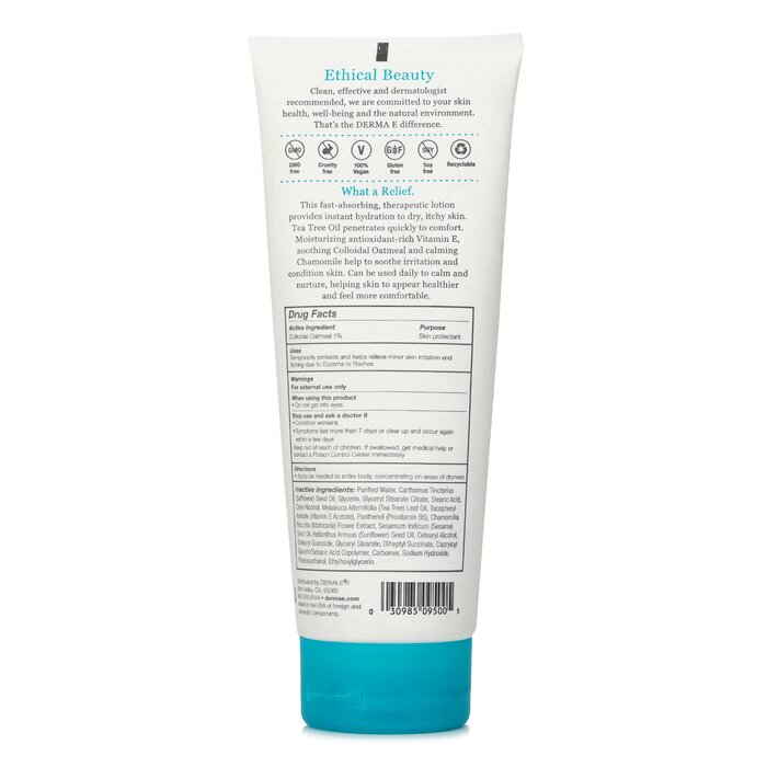 Derma E Therapeutic Itch Relief Lotion 227g/8ozProduct Thumbnail