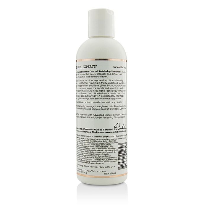 Ouidad Advanced Climate Control Defrizzing Shampoo (All Curl Types) 250ml/8.5ozProduct Thumbnail