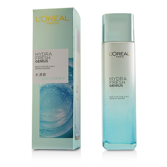 L'Oreal Hydrafresh Genius Multi-Active 3-In-1 Genius Water 130ml/4.4ozProduct Thumbnail
