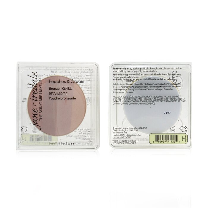 Jane Iredale Peaches & Cream Bronzer Refill 8.5g/0.3ozProduct Thumbnail