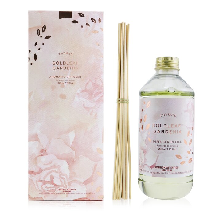 Thymes Aromatic Diffuser - Goldleaf Gardenia 230ml/7.75ozProduct Thumbnail