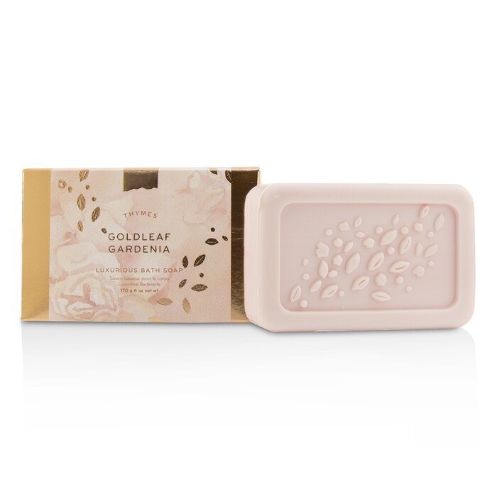 Thymes Goldleaf Gardenia Luxurious Bath Soap 170g/6ozProduct Thumbnail