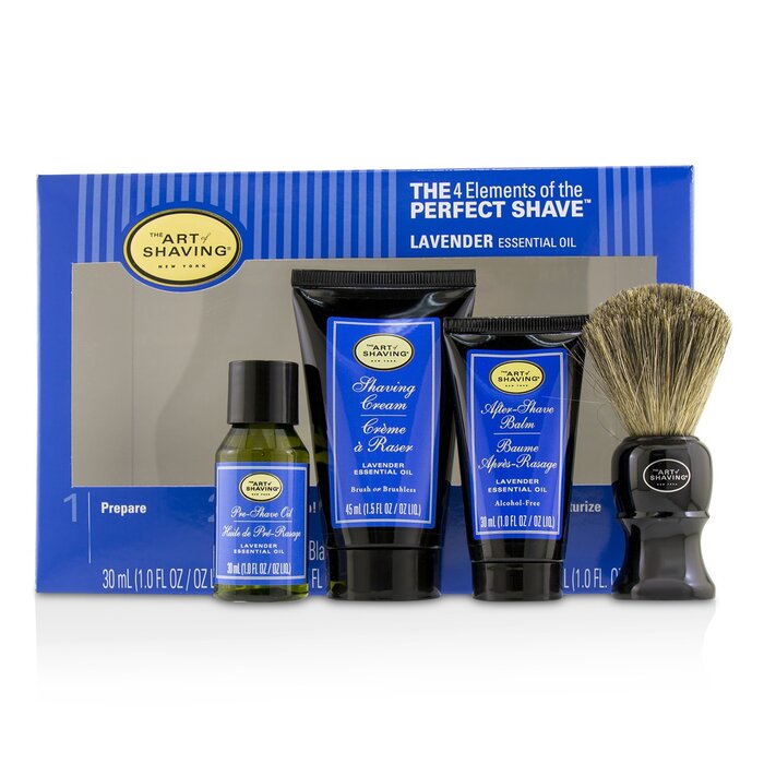 The Art Of Shaving The 4 Elements of the Perfect Shave Mid-Size Kit - Lavender 4pcsProduct Thumbnail