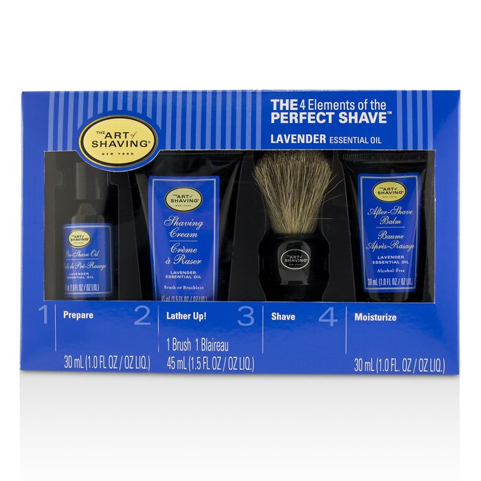 The Art Of Shaving The 4 Elements of the Perfect Shave Mid-Size Kit - Lavender 4pcsProduct Thumbnail