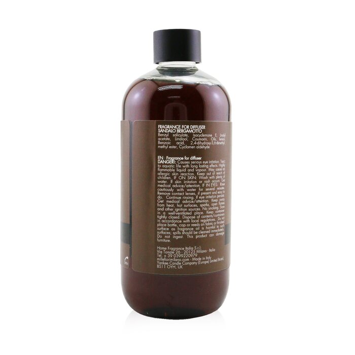 Millefiori Natural Fragrance Diffuser Refill - Sandalo Bergamotto 500ml/16.7ozProduct Thumbnail