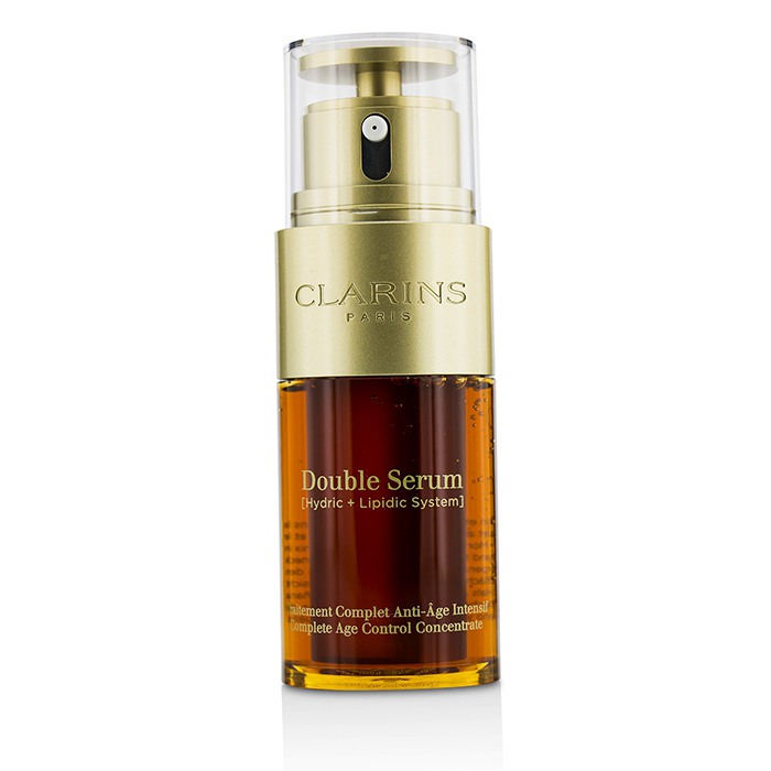 Clarins Double Serum (Sistema Hídrico + Lipídico) Concentrado Completo Control de Edad (Sin Caja) 30ml/1ozProduct Thumbnail