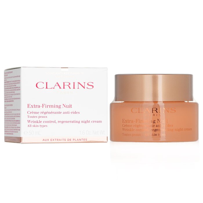 Clarins Extra-Firming Nuit Wrinkle Control, Regenerating Night Cream - All Skin Types  50ml/1.6ozProduct Thumbnail