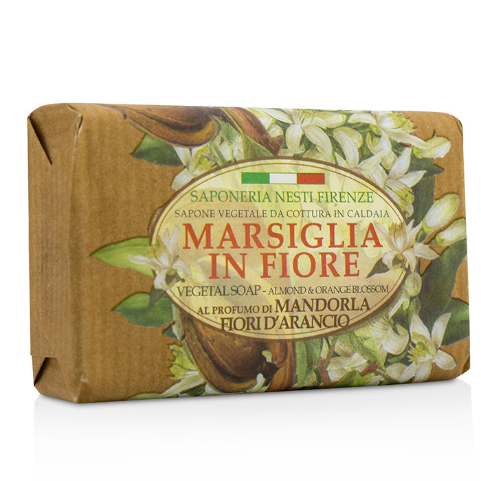 Nesti Dante Marsiglia In Fiore Vegetal Soap - Almond & Orange Bloosom 125g/4.3ozProduct Thumbnail