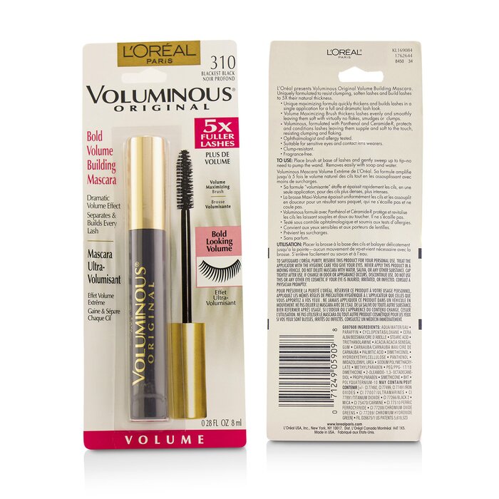 L'Oreal Voluminous Original Mascara 8ml/0.28ozProduct Thumbnail