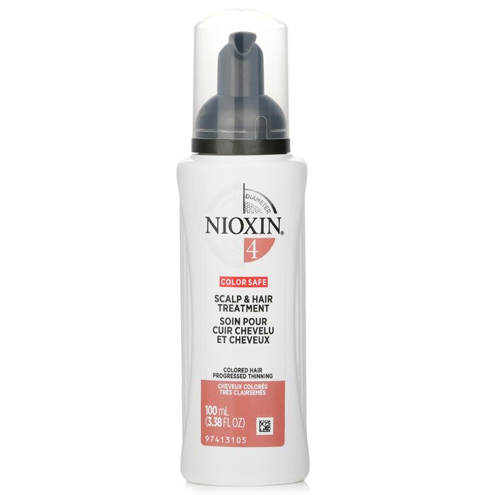 Nioxin Diameter System 4 Scalp & Hair Treatment (Colored Hair, Progressed Thinning, Color Safe) (Random Packaging) 100ml/3.38ozProduct Thumbnail
